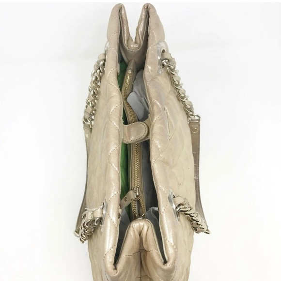 BEAUTIFUL GOLD LUXURIOUS KATE SPADE GOLD COAST MARYANNE HANDBAG 👜 - Picture 6 of 12